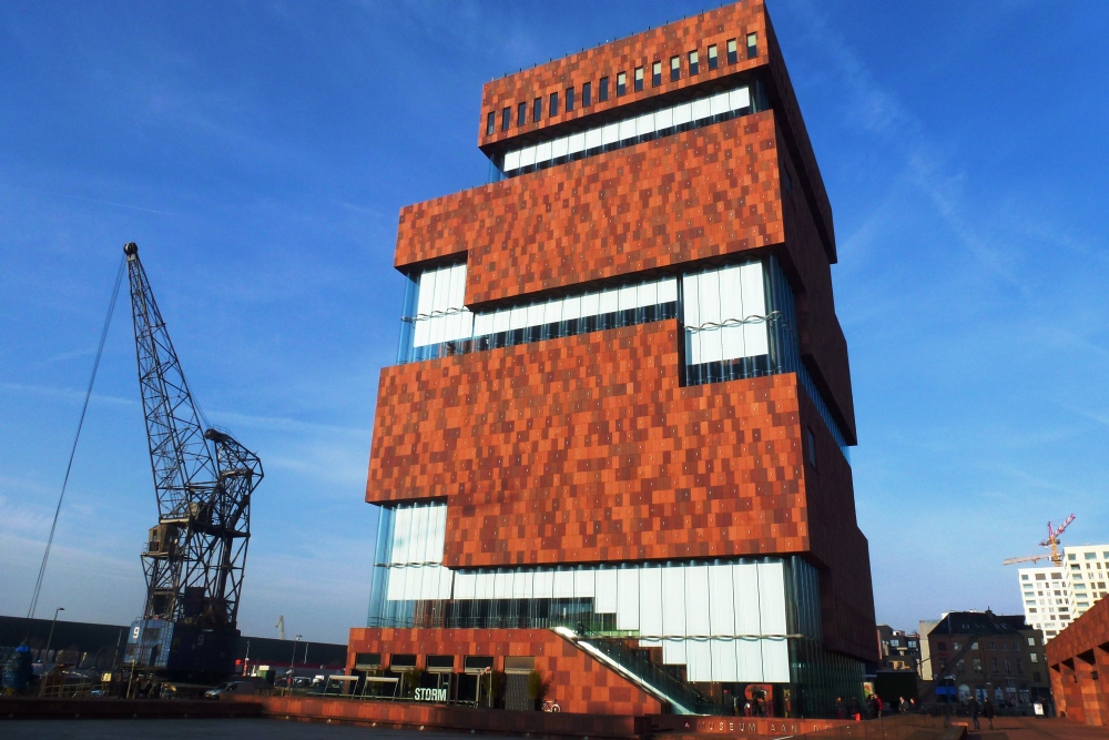 Antwerpen'de Irmak Kıyısı Müzesi MAS